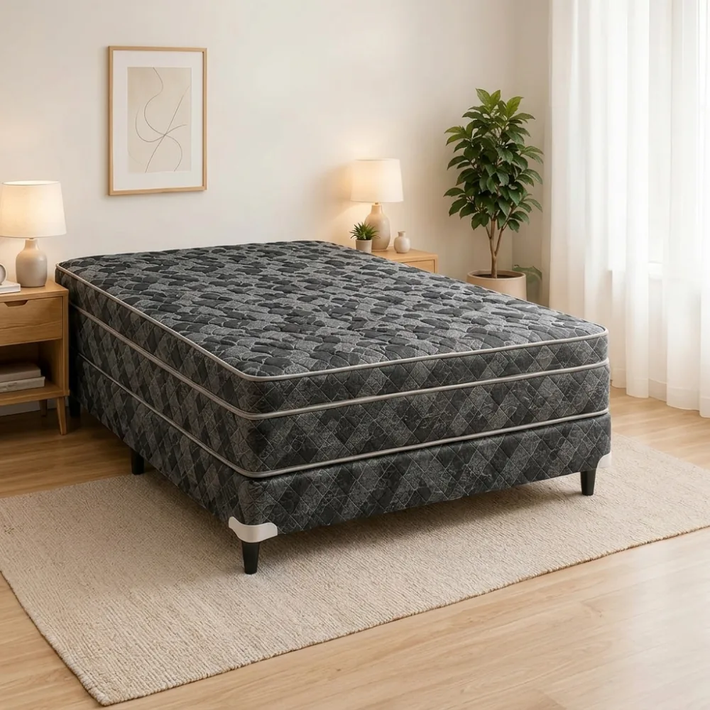 CONJUNTO SOMMIER MAXIKING SIENA 1.40*190*0.26
