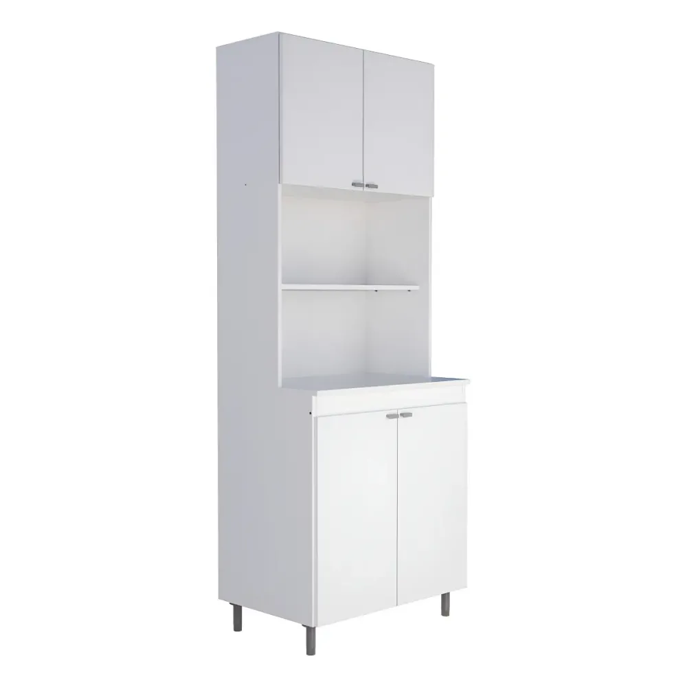 KIT DE COCINA ORLANDI DOBLE BLANCO (0,70 x 1,86 x 0,47)