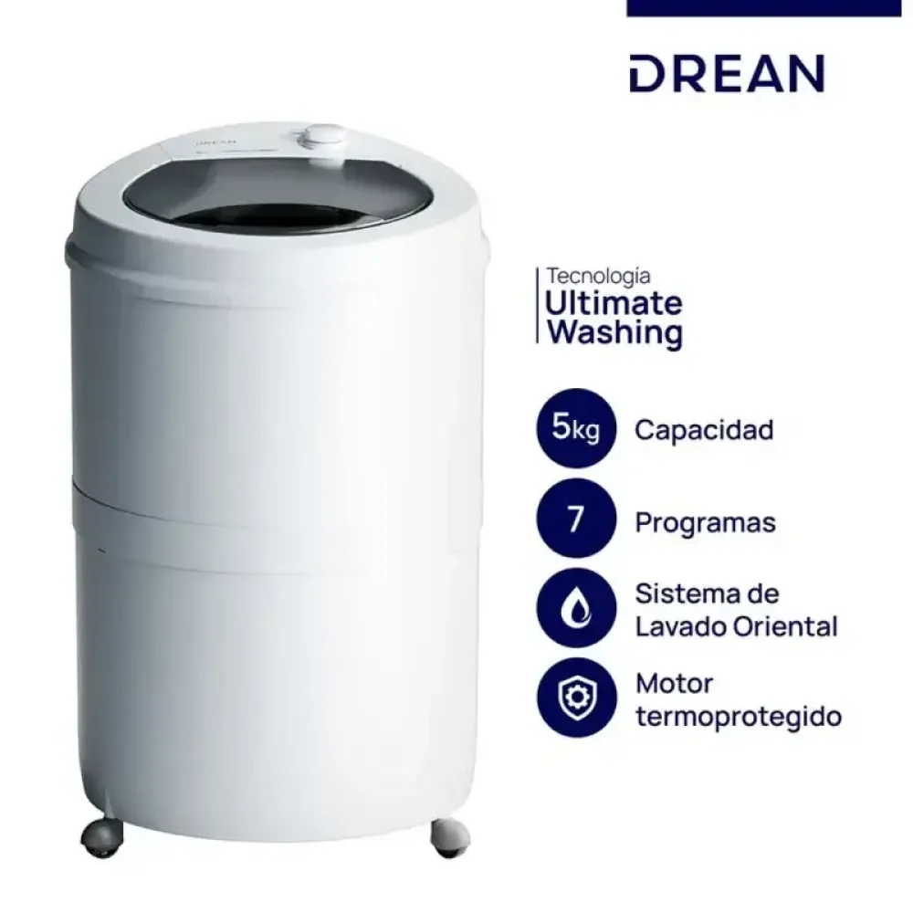 LAVARROPA DREAN LRDR57SB REDONDO