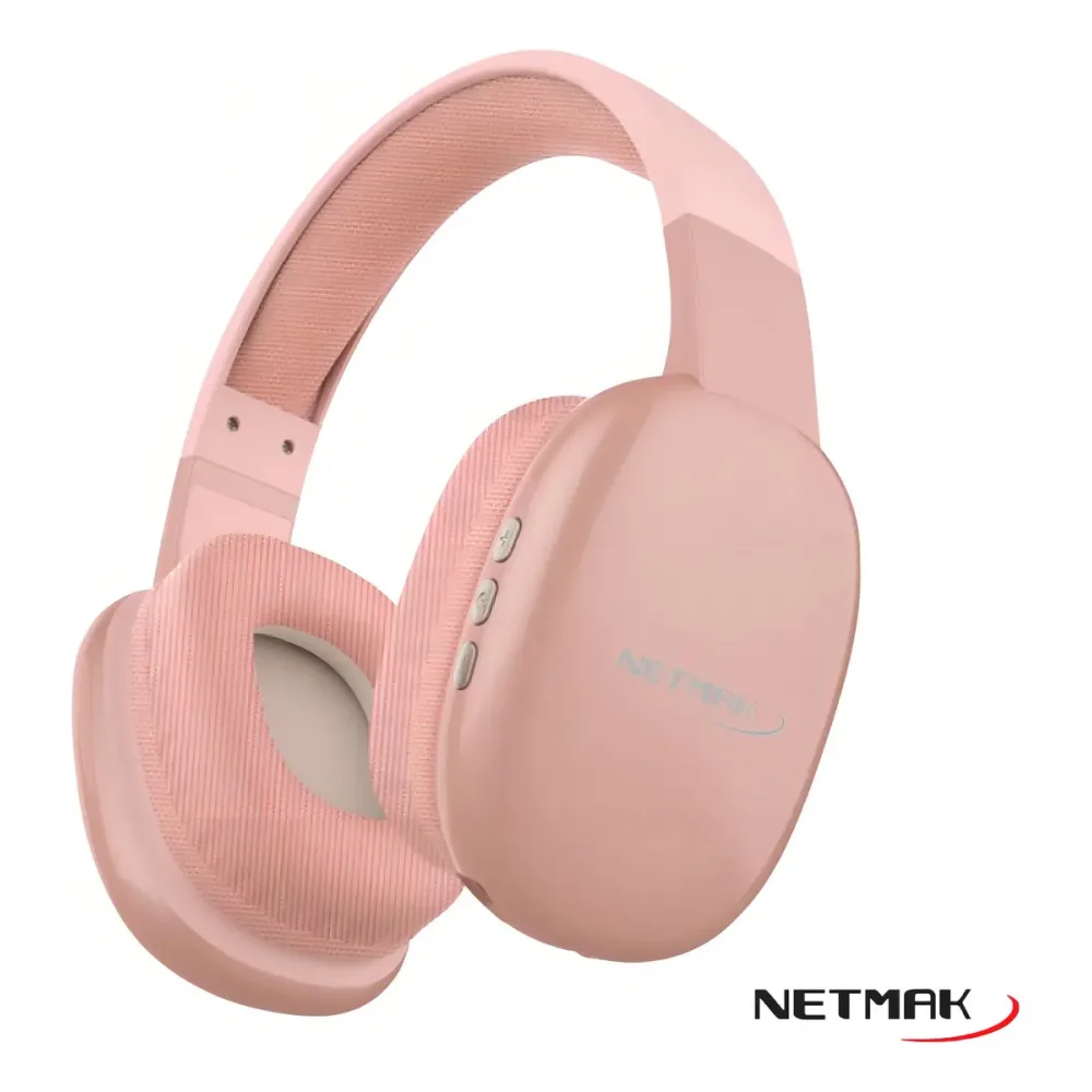 AURICULAR NETMAK NM-VOLT ROSA
