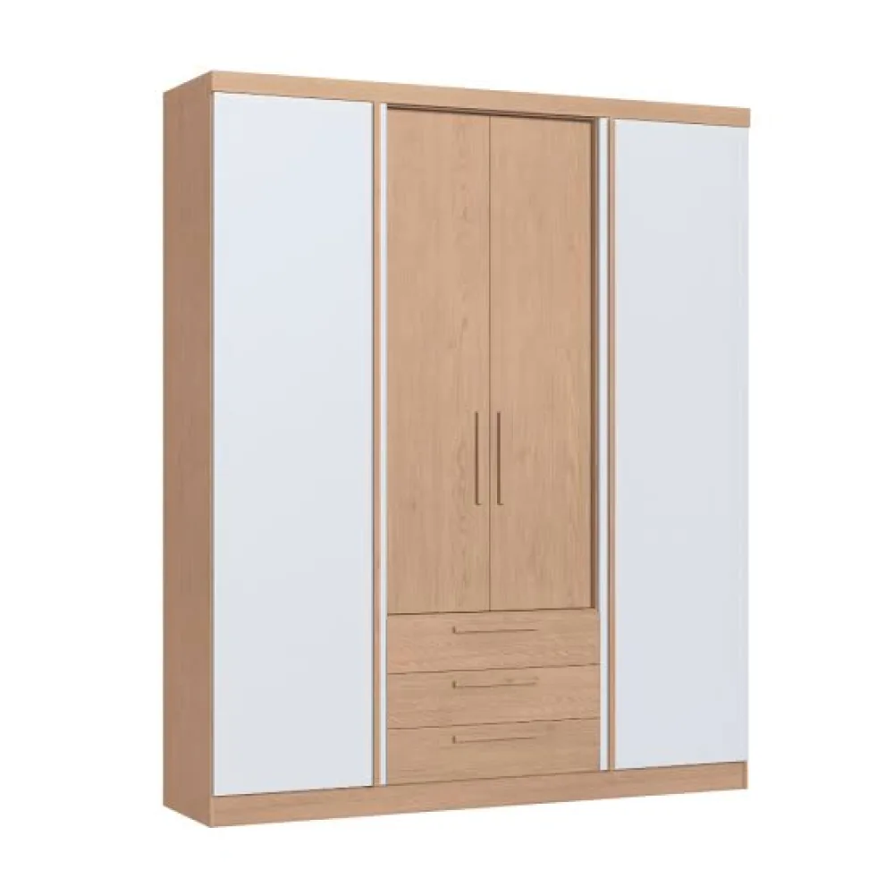 ROPERO DELOS BRAVO 4PTAS 3280AANBL BLANCO