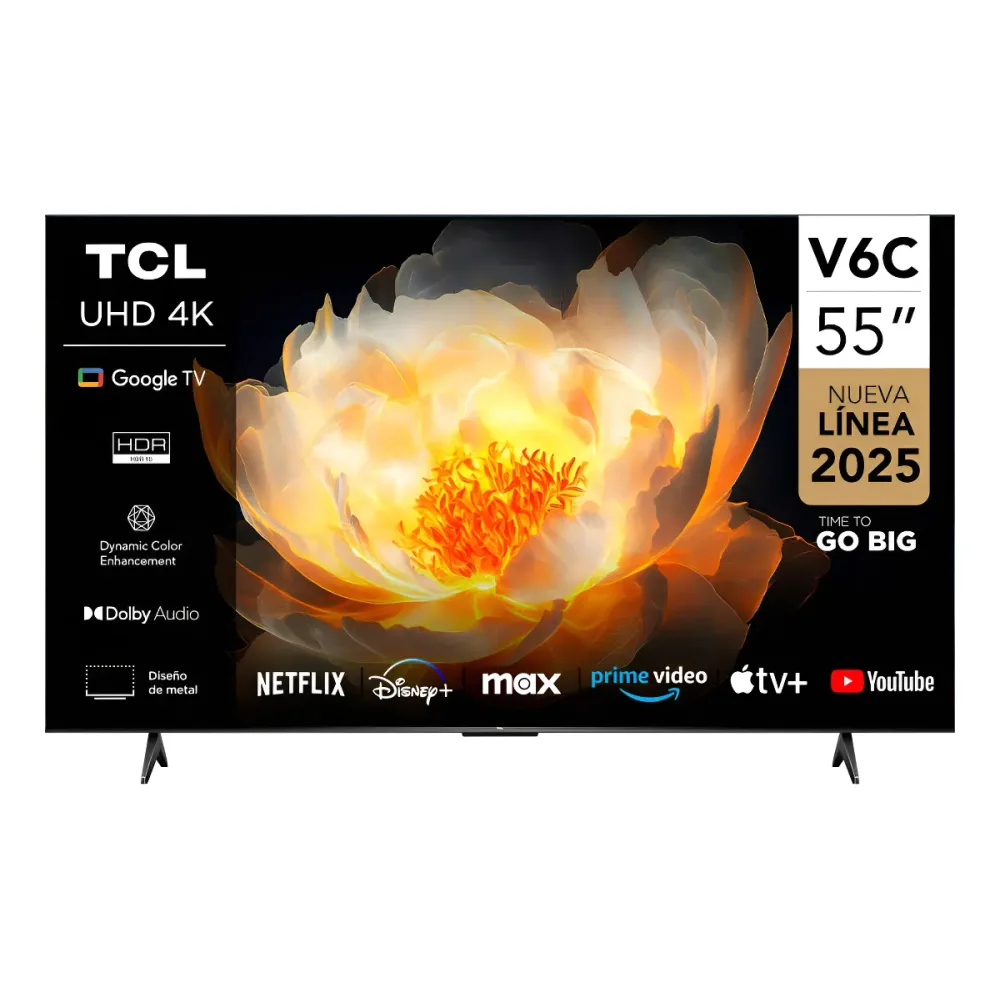 SMART TCL 55'' 4K 55V6C-F GOOGLETV