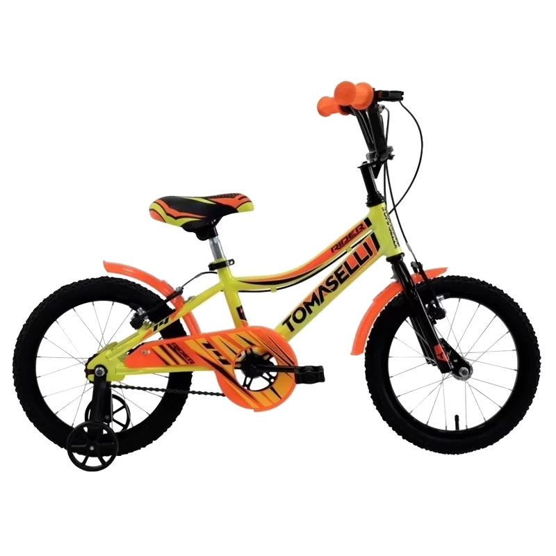 BICI.TOMASELLI RYDER R14 AMARILLO/NARANJA