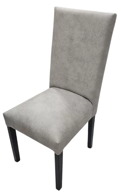 SILLA OPRANDI CATALINA TAP. CUEROTEX STONE (GRIS)