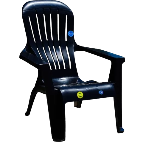SILLA PLASTICA VOSS2000 VARADERO NEGRA