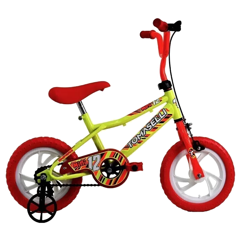 BICI.TOMASELLI MACIZA R12 AMARILLA