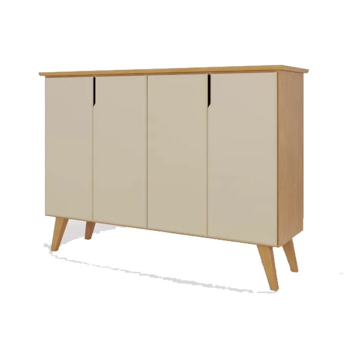 VAJILLERO INMACOL MEDITERRANEO 4TAS MIEL/BEIGE (144-1)