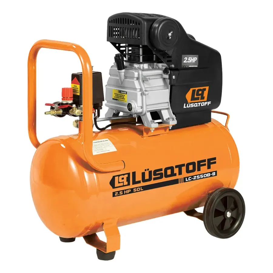 COMPRESOR DE AIRE MANDO DIRECTO 50 LTS - 2,5H LC2550BK-8