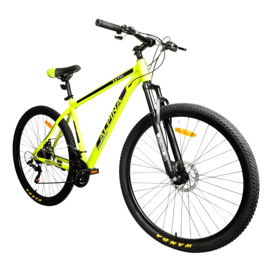 BICICLETA KUEST RUSH MTB ROD 29 RBMI-R291 AMARILLA FLUOR