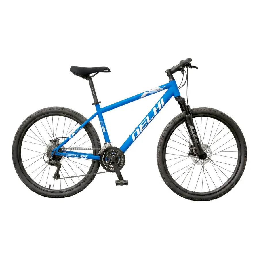 BICICLETA TOTEM MTB ALUMINIO R29 21 VEL TALLE 6 CELESTE/AZUL