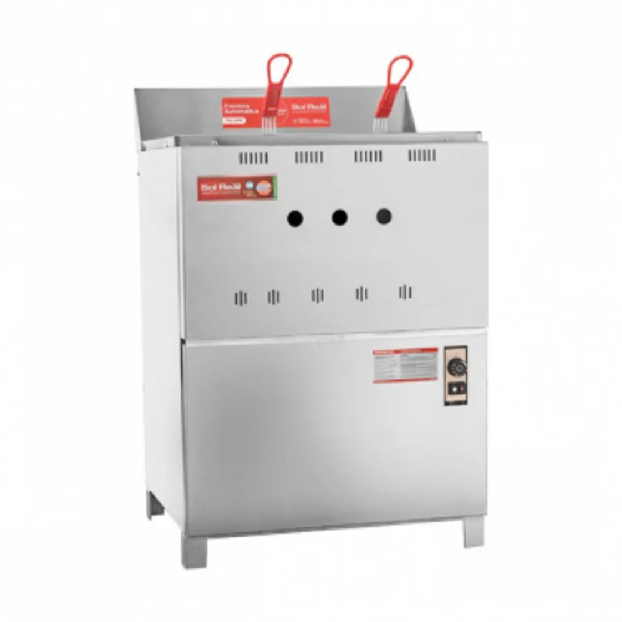FREIDORA SOL REAL FULL INOX 33 LTS 245 GN