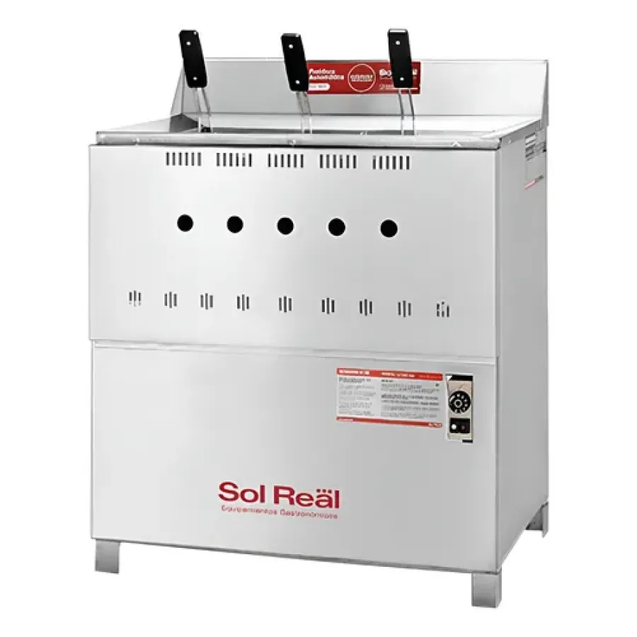 FREIDORA SOL REAL FULL INOX 42 LTS 257A GE