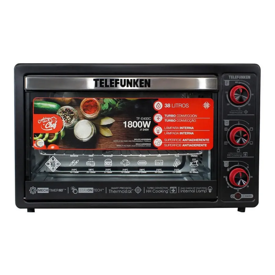 HORNO ELECTRICO TELEFUNKEN TF-E400C