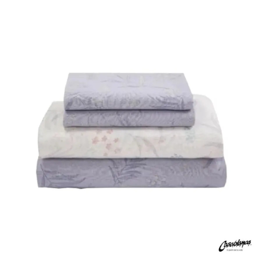 SABANAS CASABLANCA DUAL DUTY QUEEN C/ EMBOZO