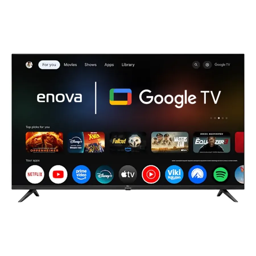 TV SMART ENOVA 85" QLED 4K UHD FRAMLESS GOOGLE TV
