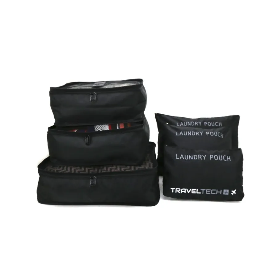 ORGANIZADOR DE VIAJE TRAVEL TECH 16029 NEGRO