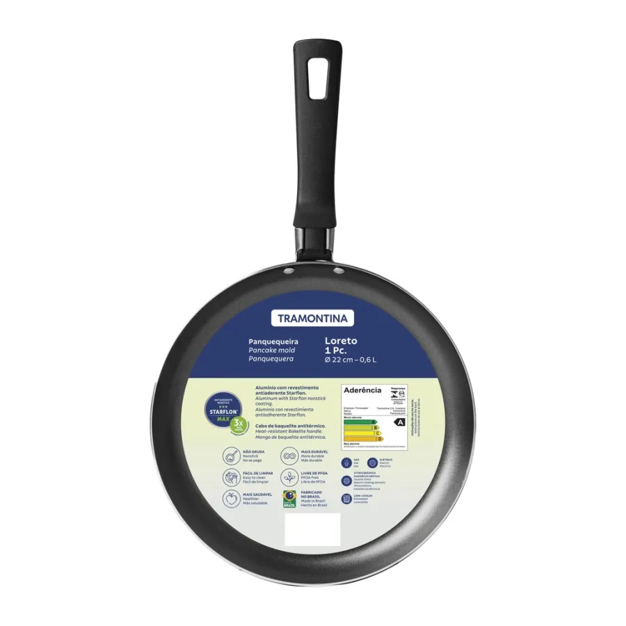 PANQUEQUERA TRAMONTINA 20389/022 LORETO 22CM
