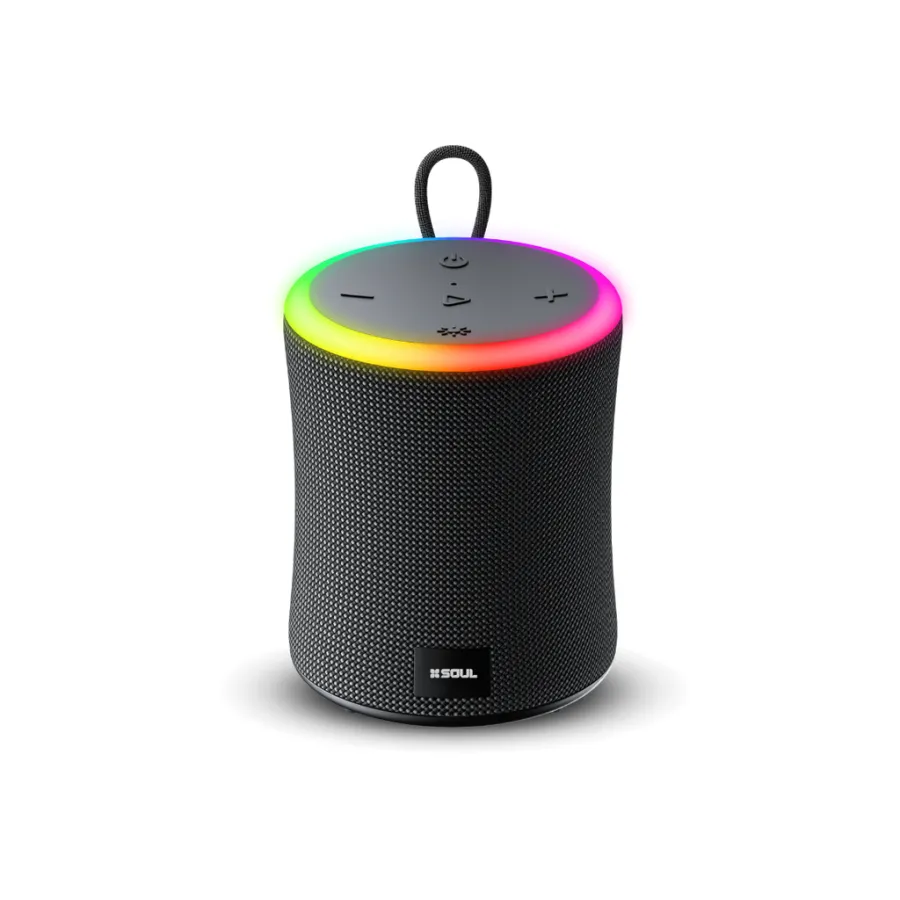 PARLANTE SOUL XS800 MIX FUNK 10W LED NEGRO