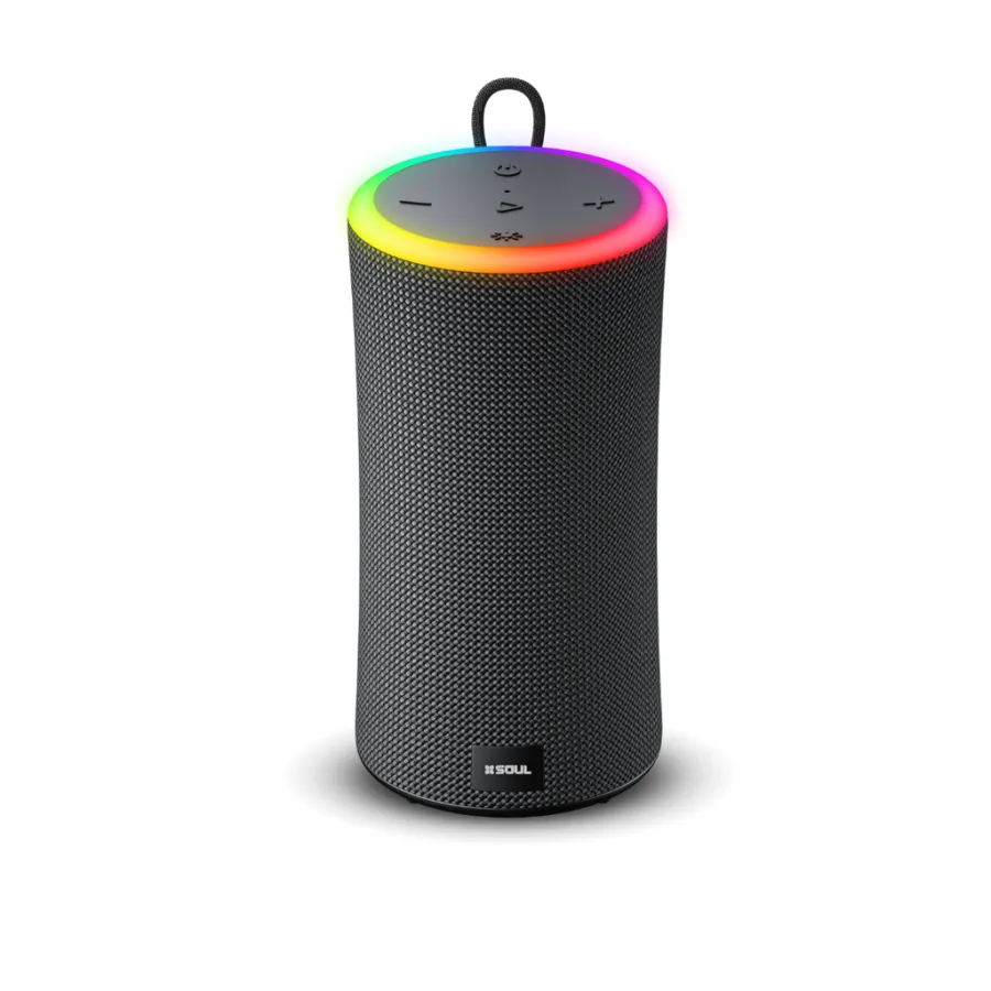 PARLANTE SOUL XS850 MIX REGGAE 20W LED NEGRO
