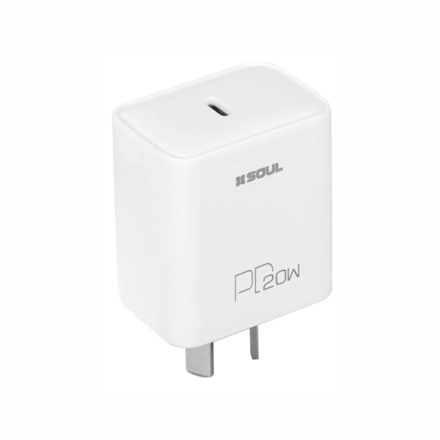 CARGADOR USB SOUL CVQ-PD20W QC 20w SIN CABLE