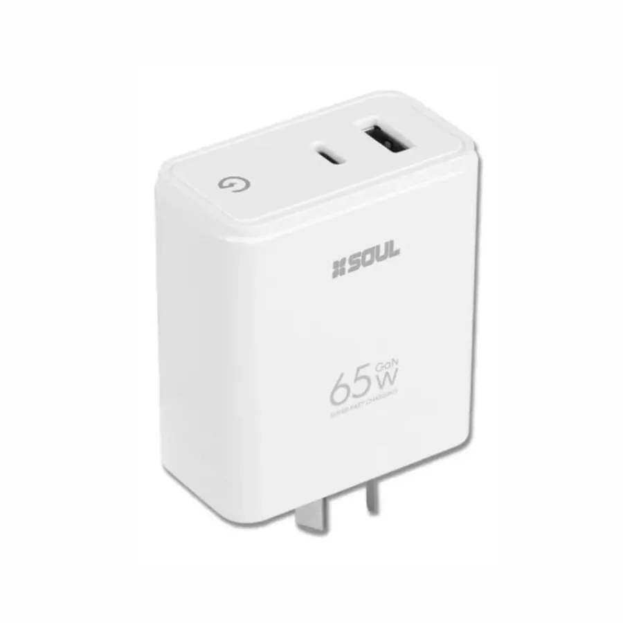 CARGADOR USB SOUL CVQ-USBPD65 SIN CABLE
